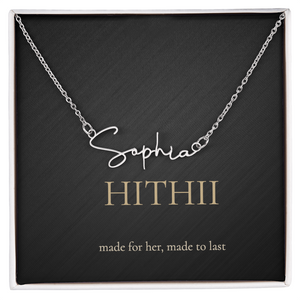 Hithii Signature Name Necklace