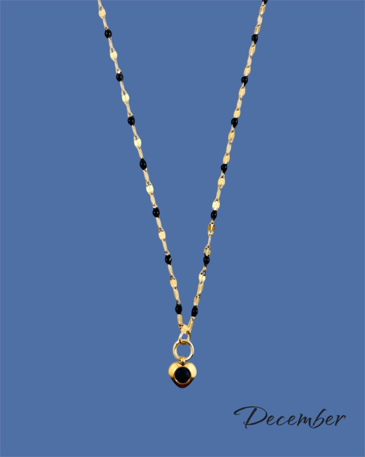Heart Birthstone Necklace