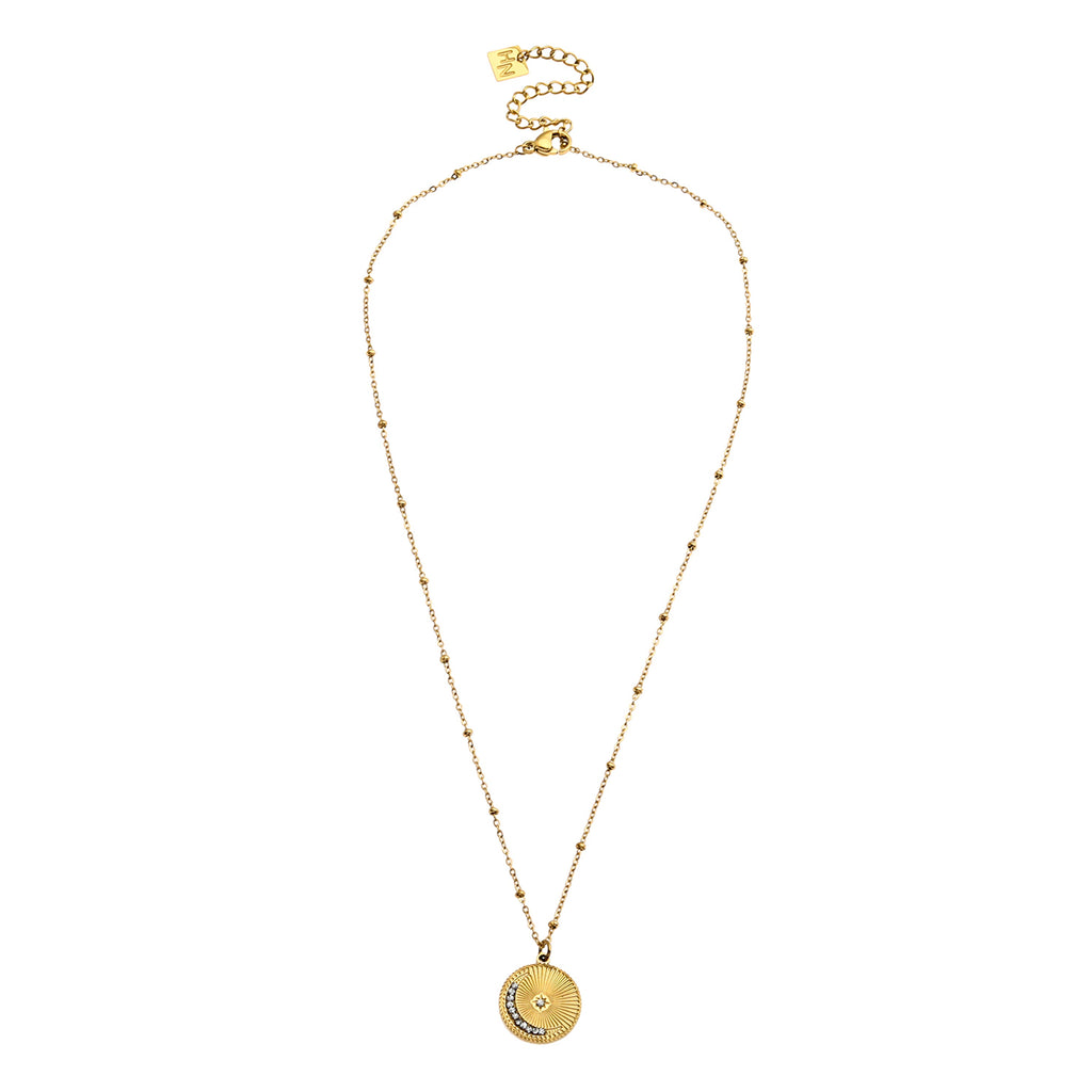 Star & Crescent Moon Necklace