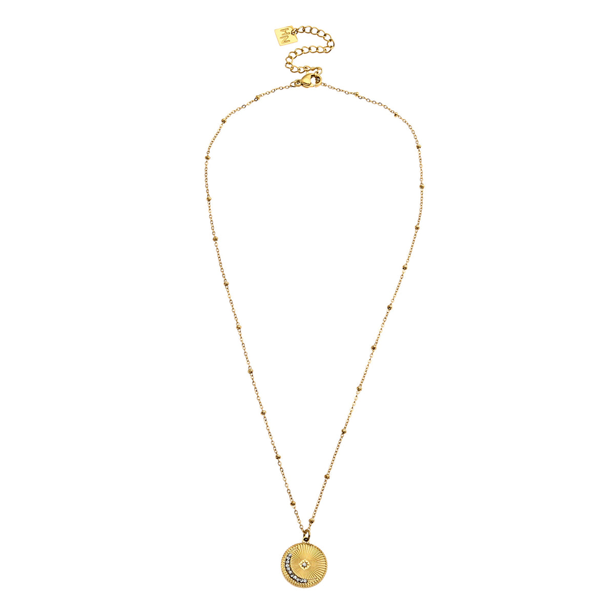 Star & Crescent Moon Necklace