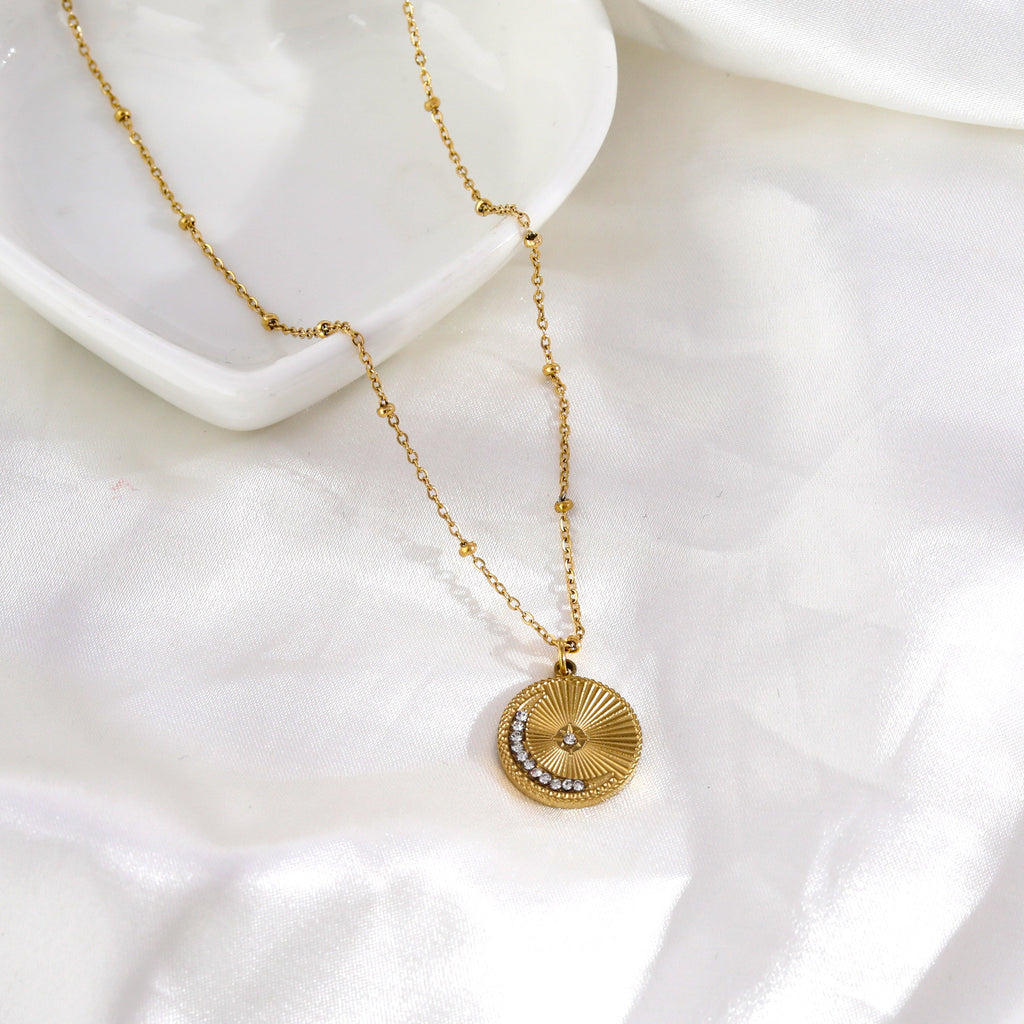 Star & Crescent Moon Necklace