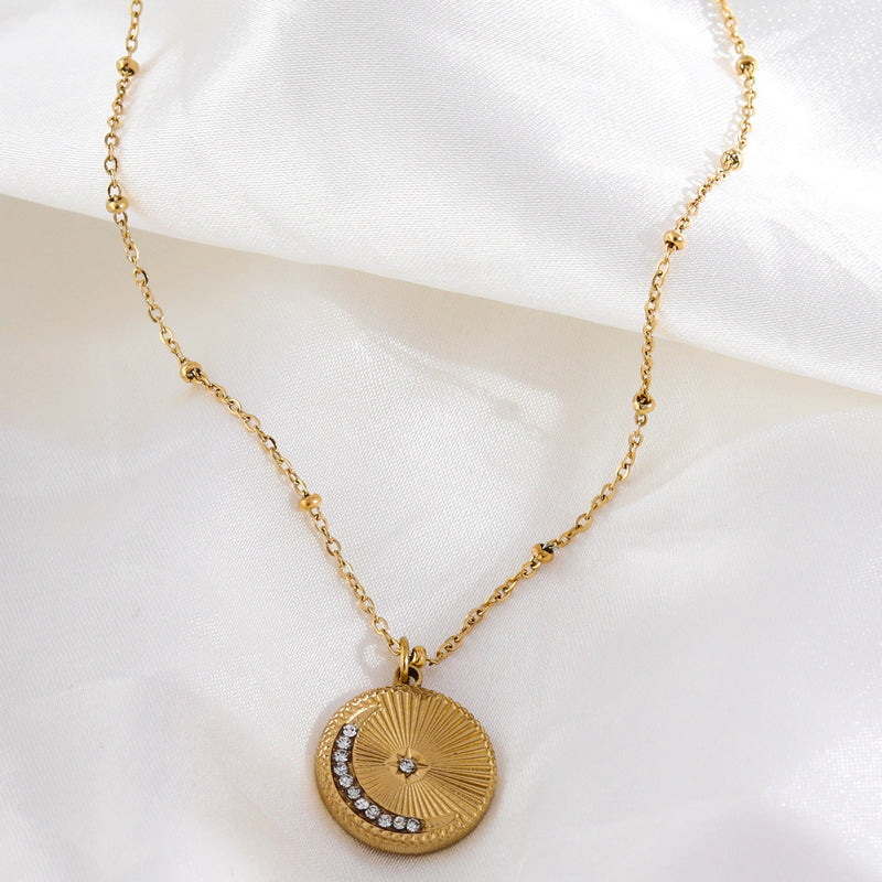 Star & Crescent Moon Necklace