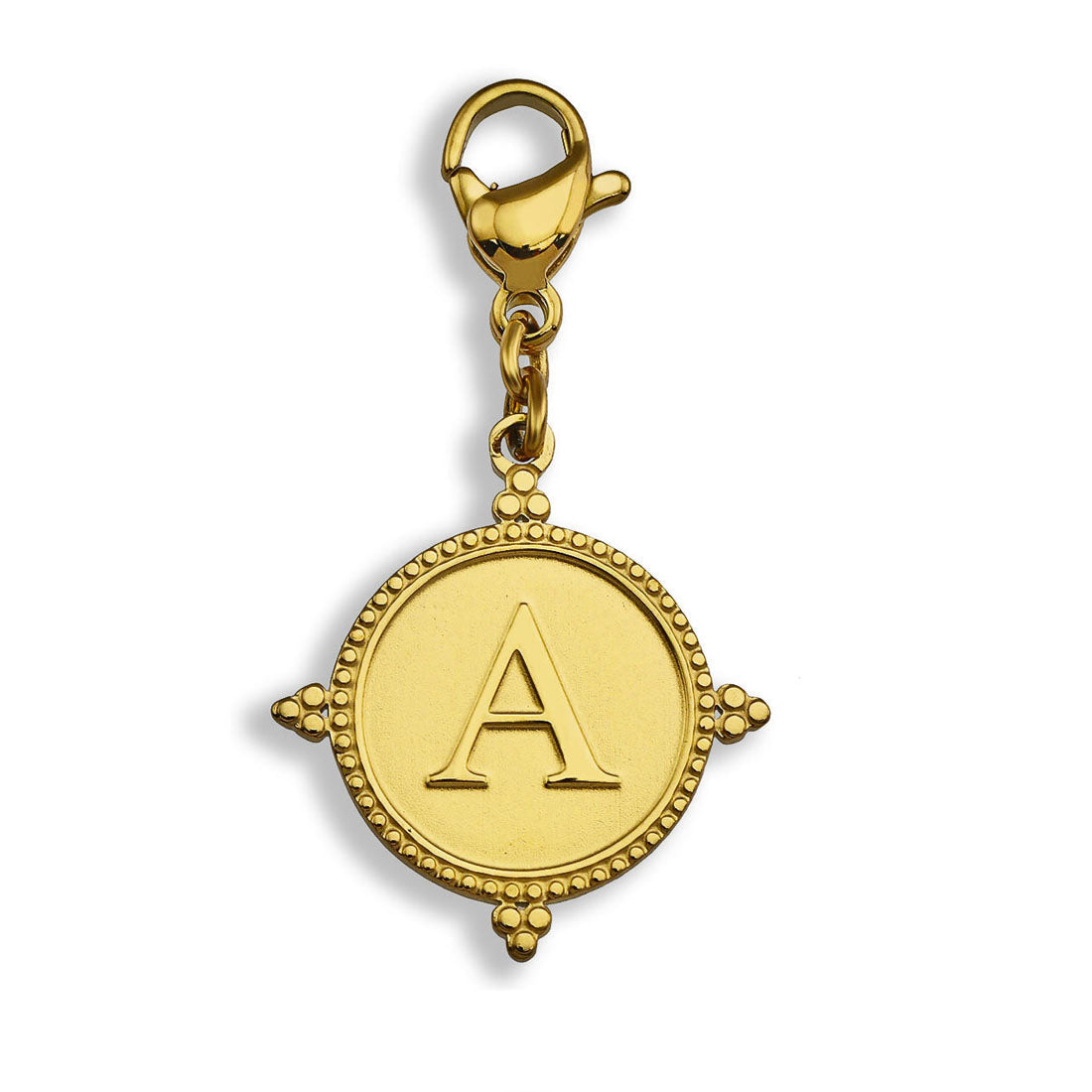 Ornate Gold Initial Charm (A–Z)