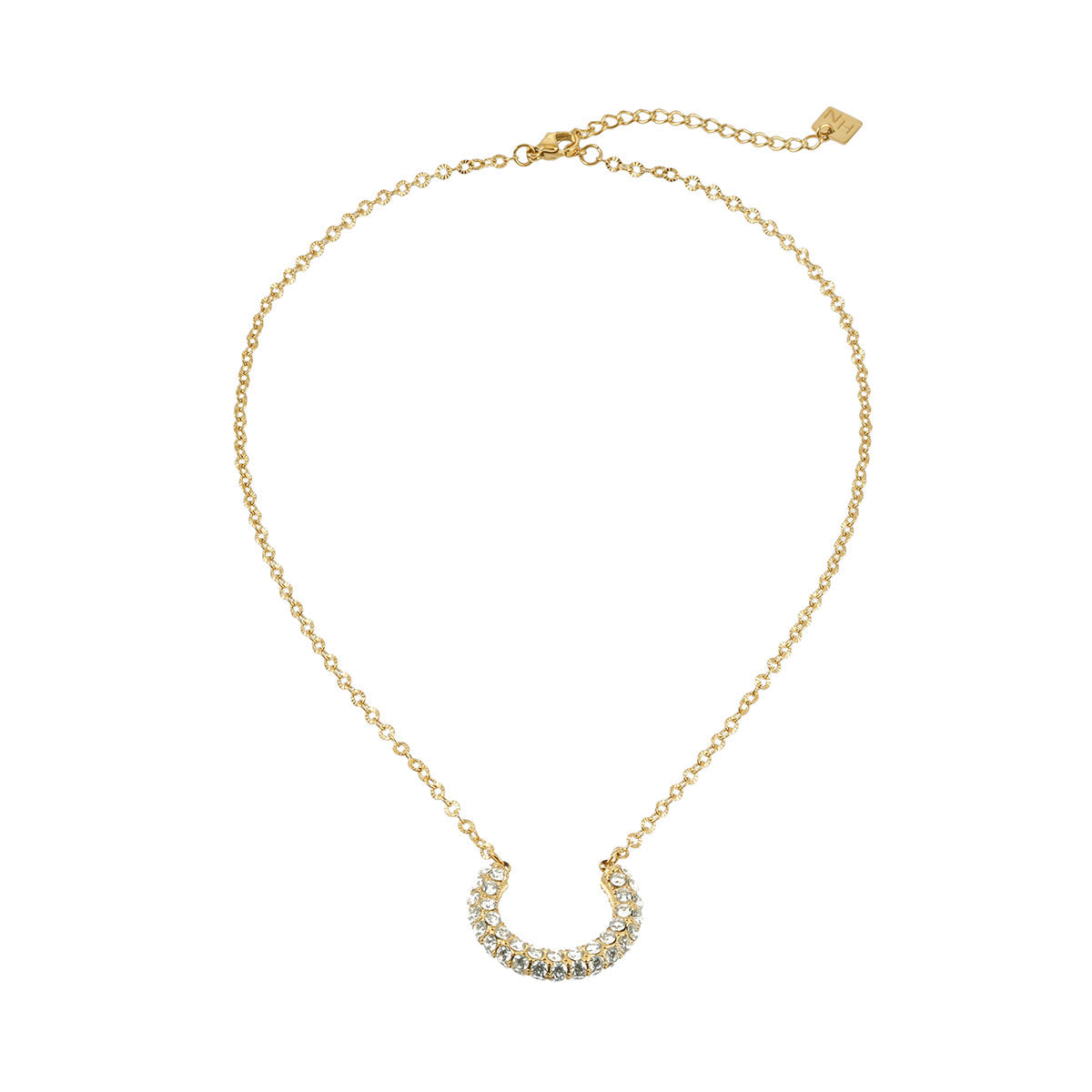 Celeste Crescent Necklace