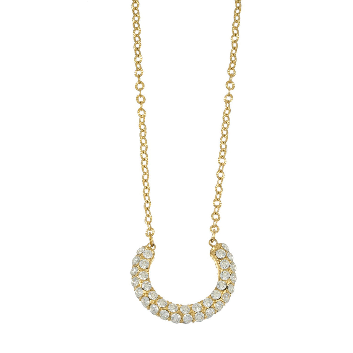 Celeste Crescent Necklace
