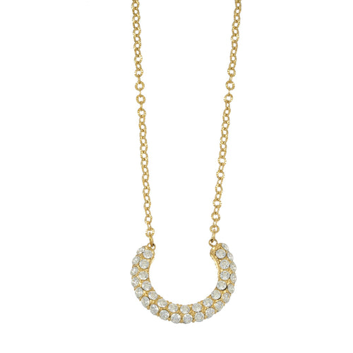 Celeste Crescent Necklace