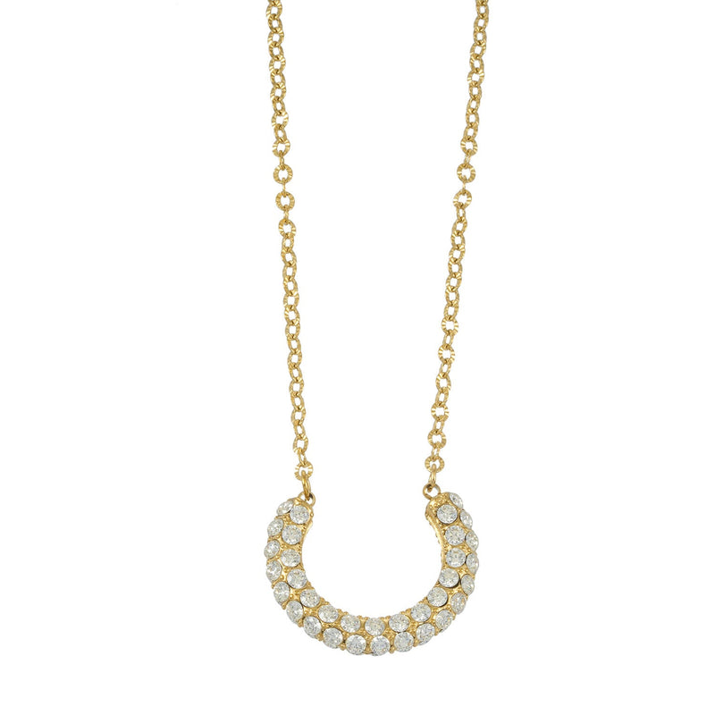 Celeste Crescent Necklace