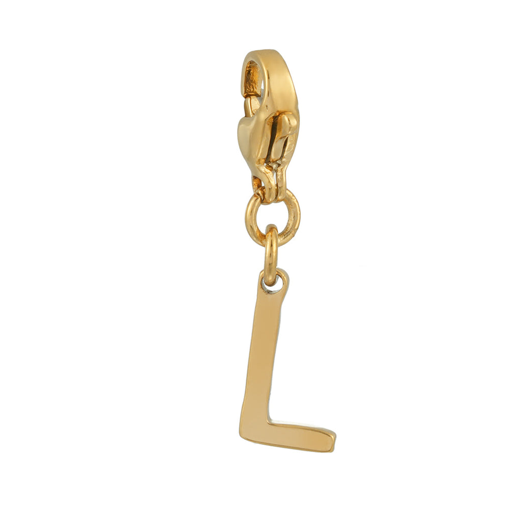 Gold Initial Charm (A–Z)