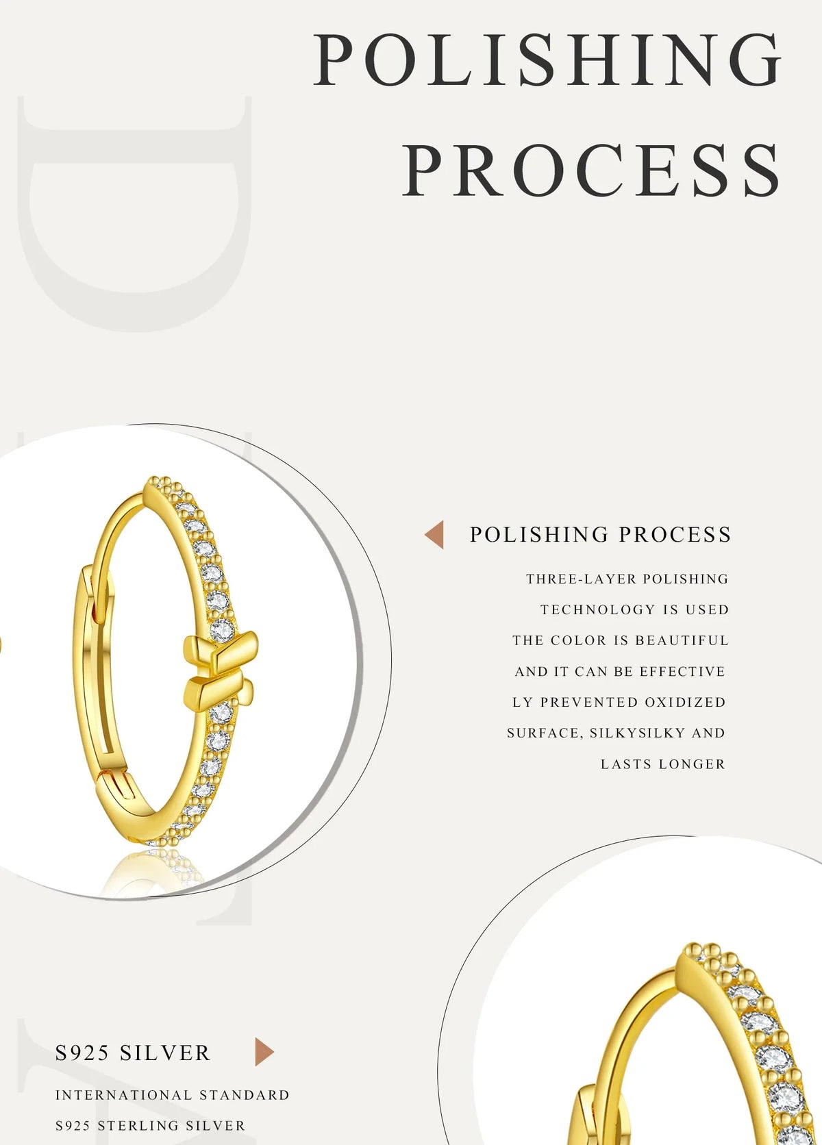 Sterling Silver Knot Hoops Earrings