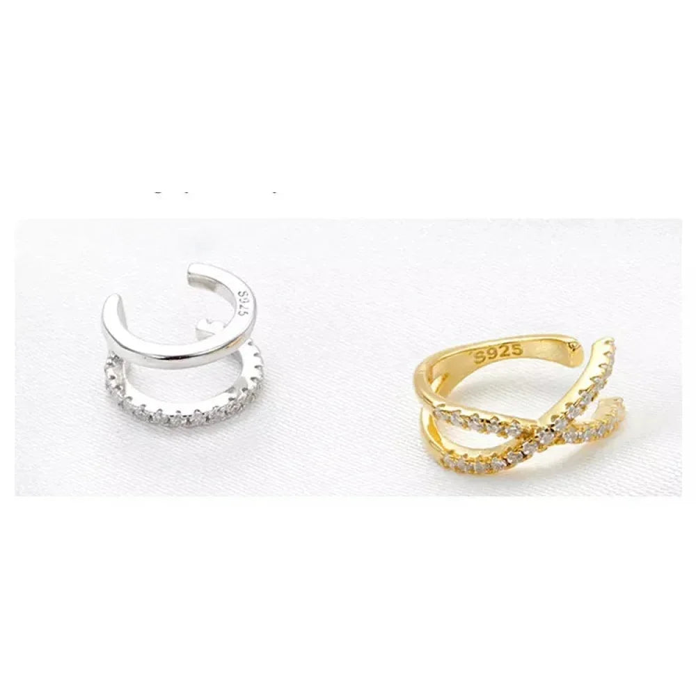 Sculpted Sterling Silver Ear Cuff