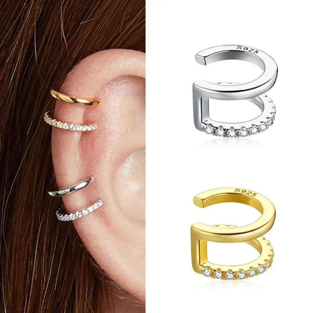 Sculpted Sterling Silver Ear Cuff