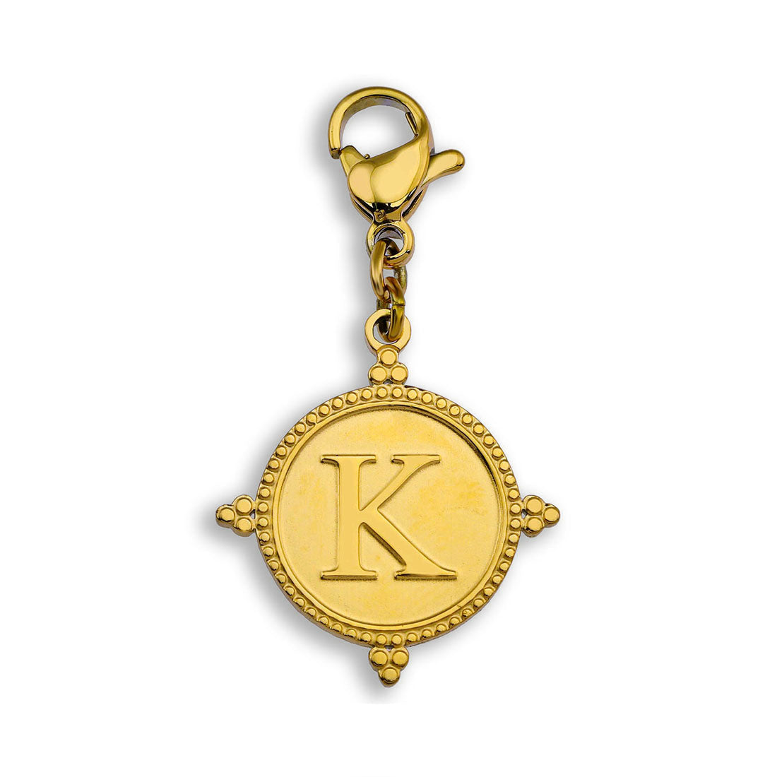 Ornate Gold Initial Charm (A–Z)