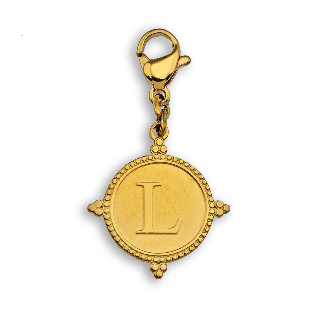 Ornate Gold Initial Charm (A–Z)