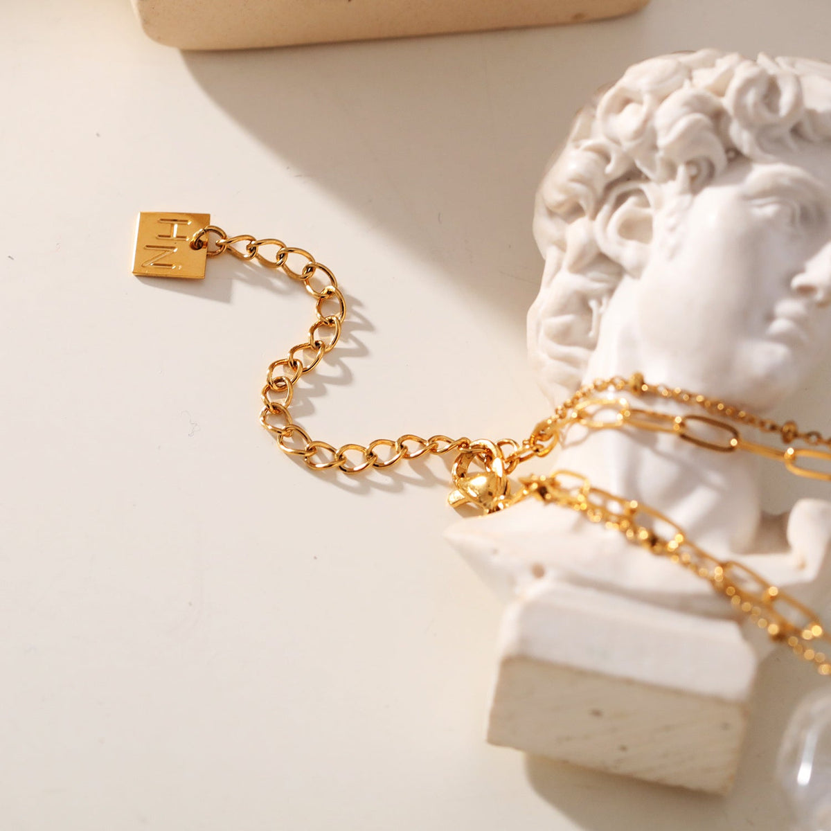 Layered Solitaire Necklace