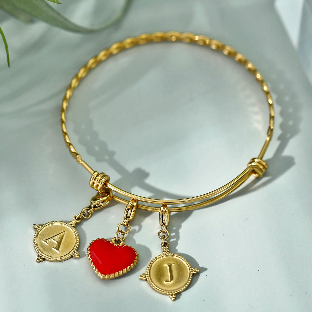 Ornate Gold Initial Charm (A–Z)