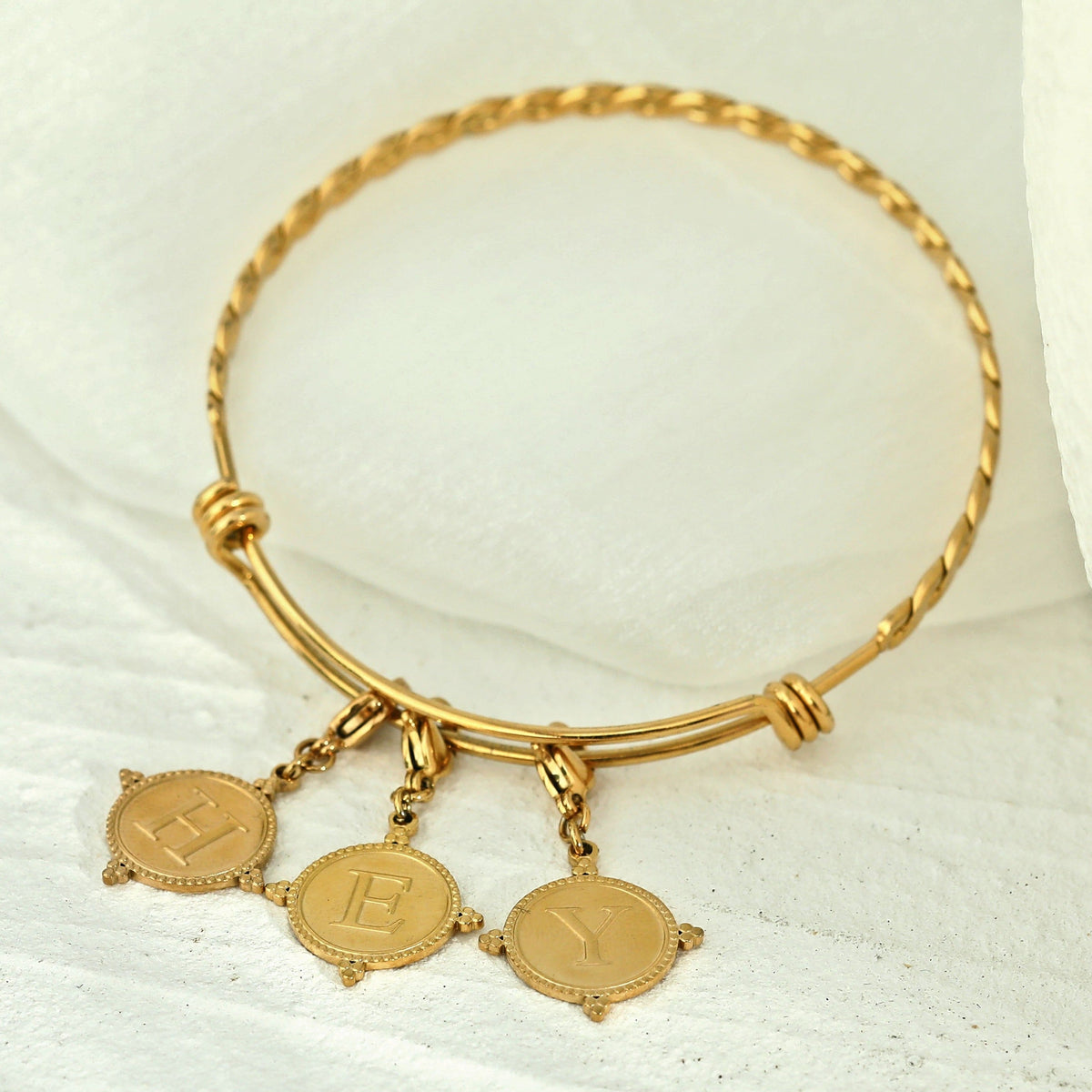 Ornate Gold Initial Charm (A–Z)