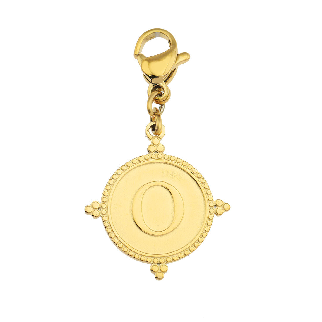 Ornate Gold Initial Charm (A–Z)