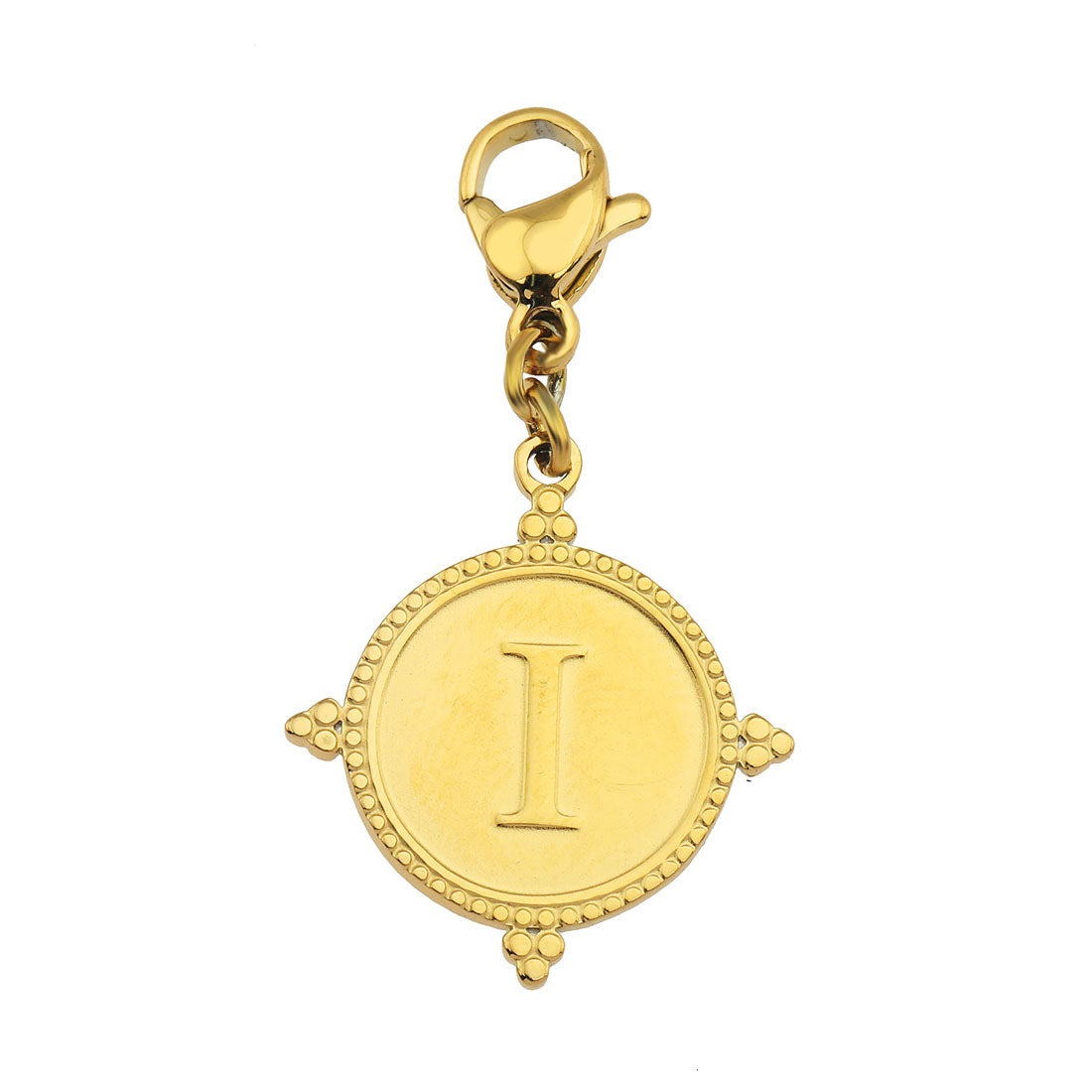 Ornate Gold Initial Charm (A–Z)