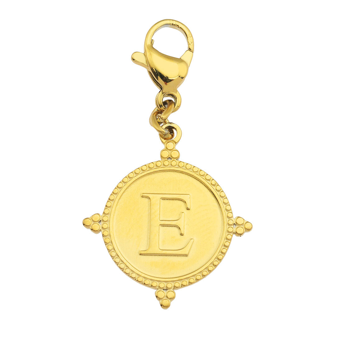Ornate Gold Initial Charm (A–Z)