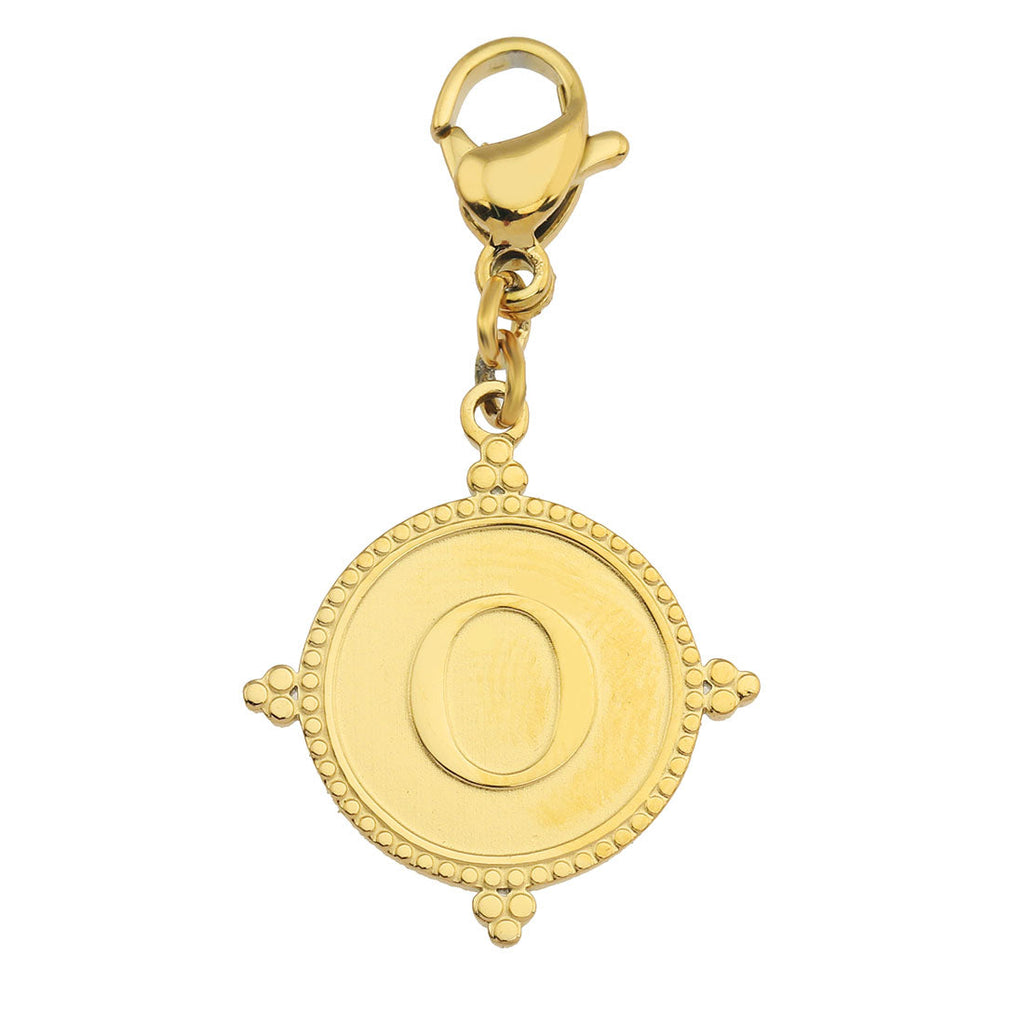 Ornate Gold Initial Charm (A–Z)