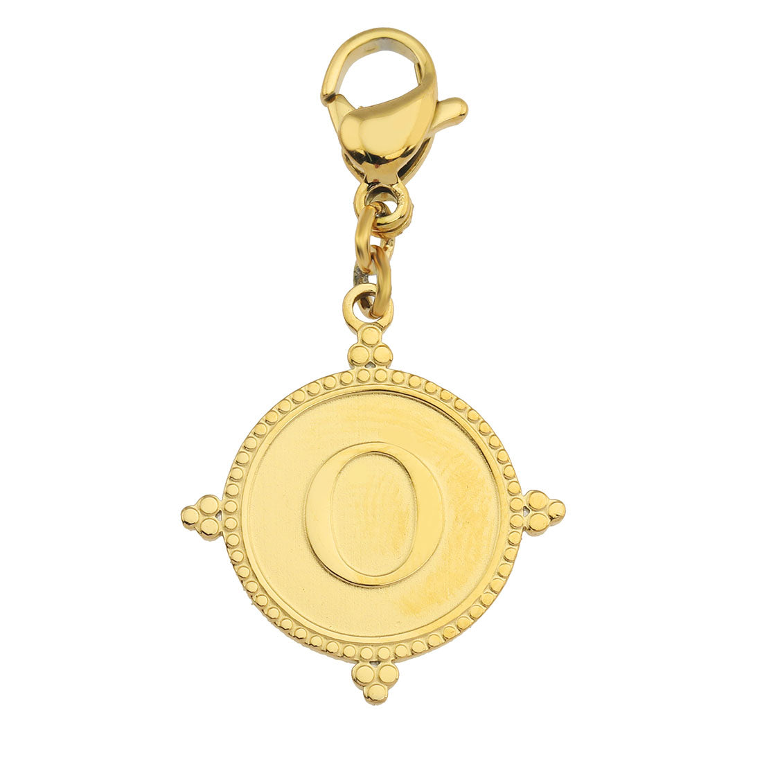 Ornate Gold Initial Charm (A–Z)
