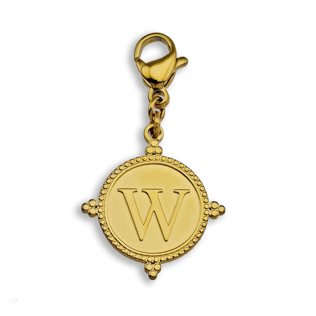 Ornate Gold Initial Charm (A–Z)