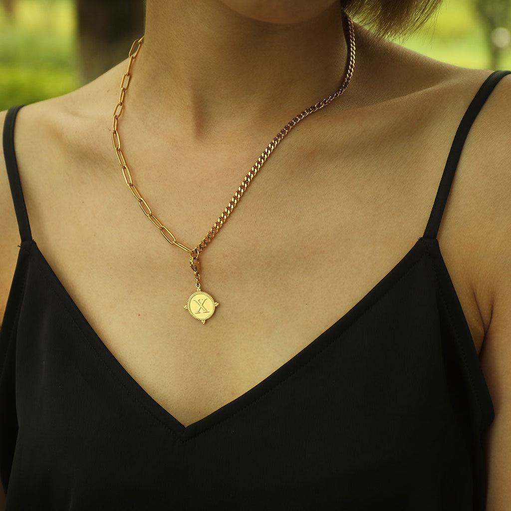 Ornate Gold Initial Charm (A–Z)