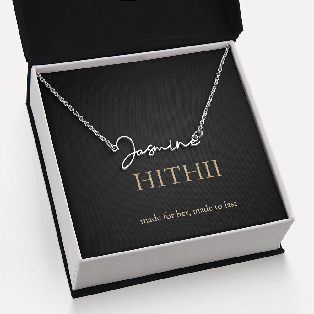 Hithii Signature Name Necklace