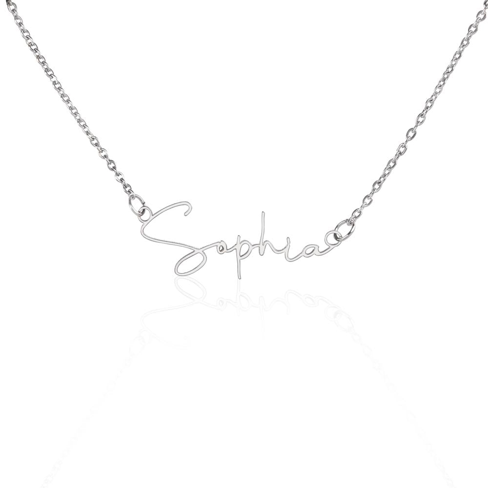 Hithii Signature Name Necklace