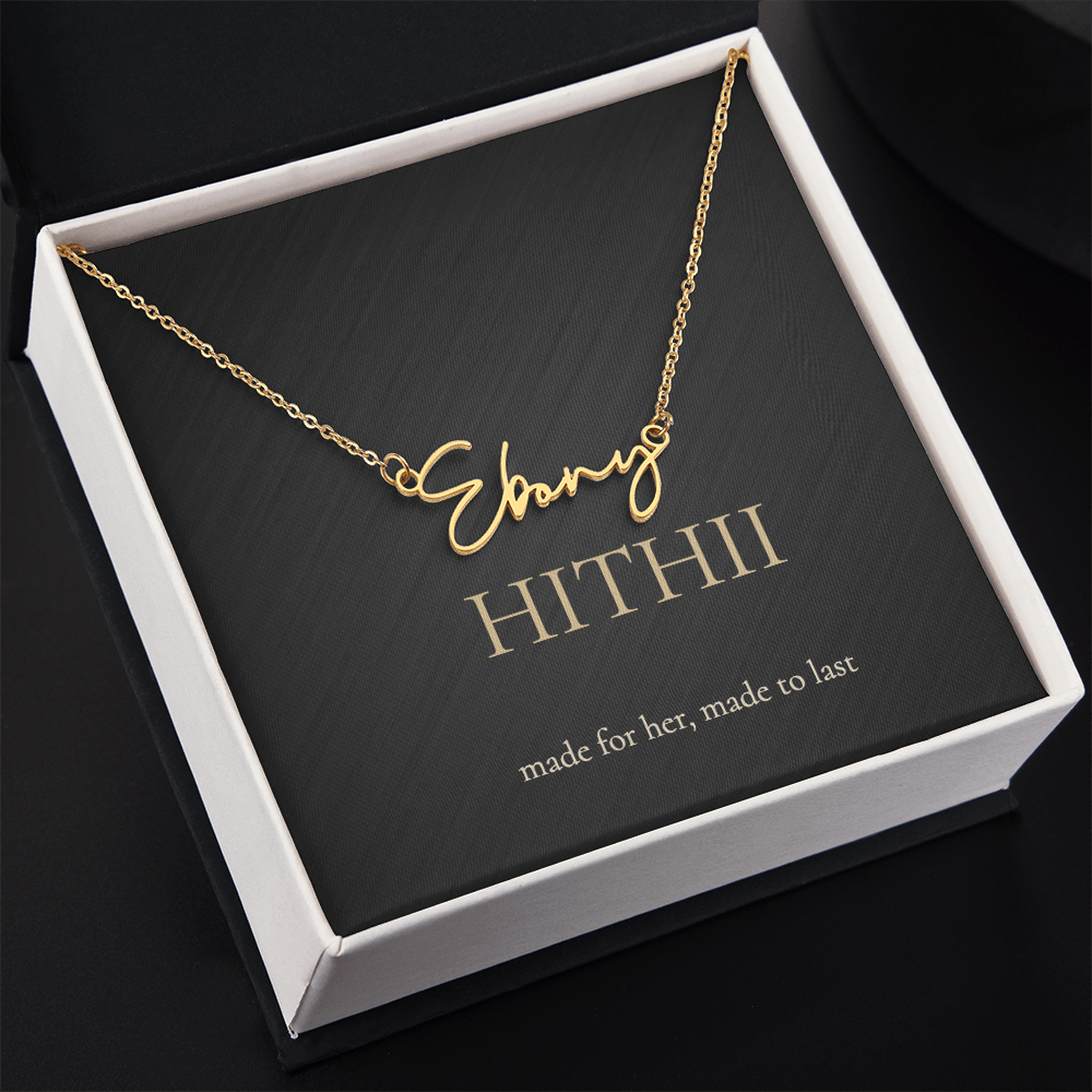 Hithii Signature Name Necklace