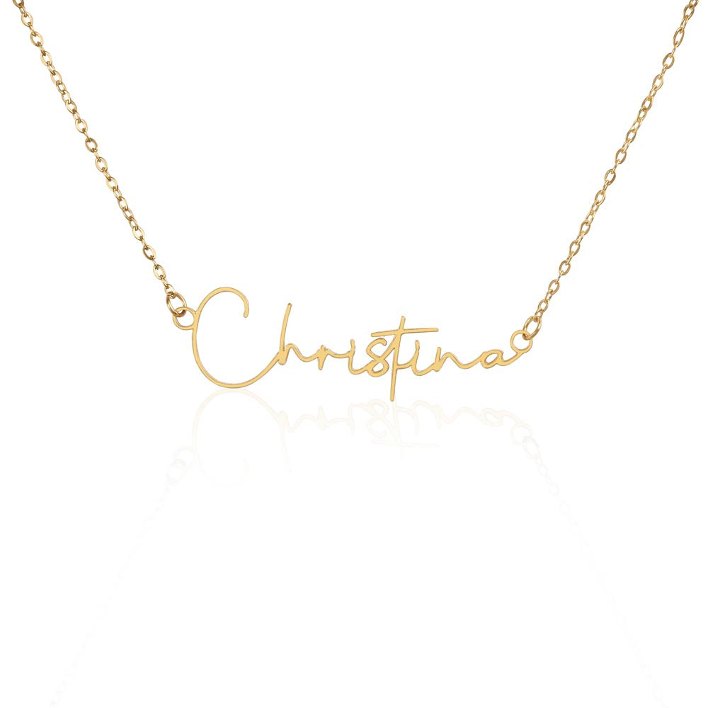 Hithii Signature Name Necklace