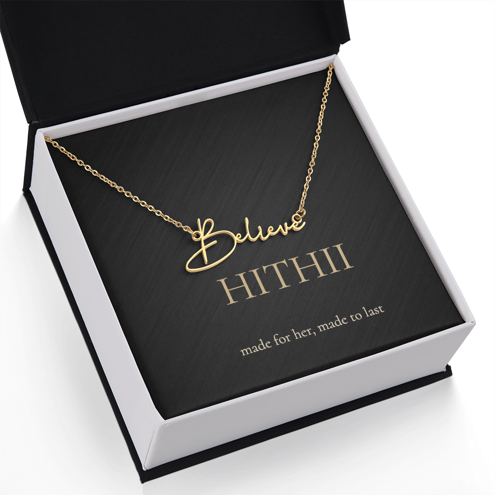 Hithii Signature Name Necklace