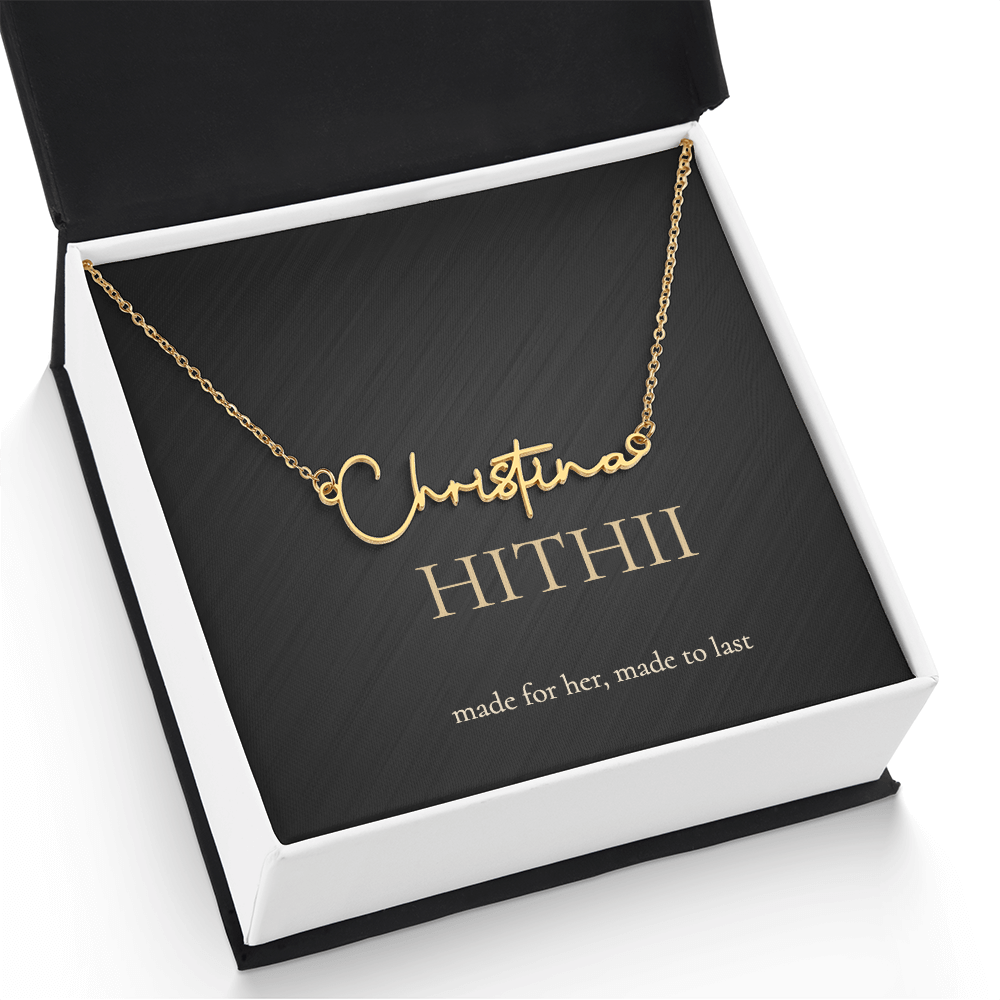 Hithii Signature Name Necklace
