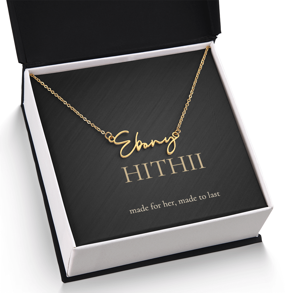 Hithii Signature Name Necklace