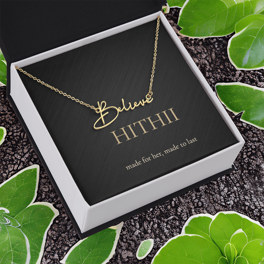 Hithii Signature Name Necklace