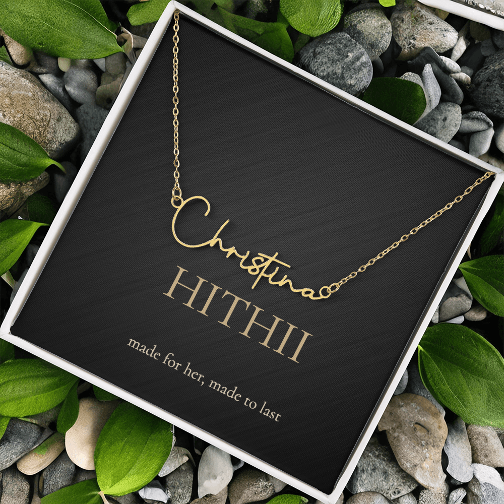 Hithii Signature Name Necklace
