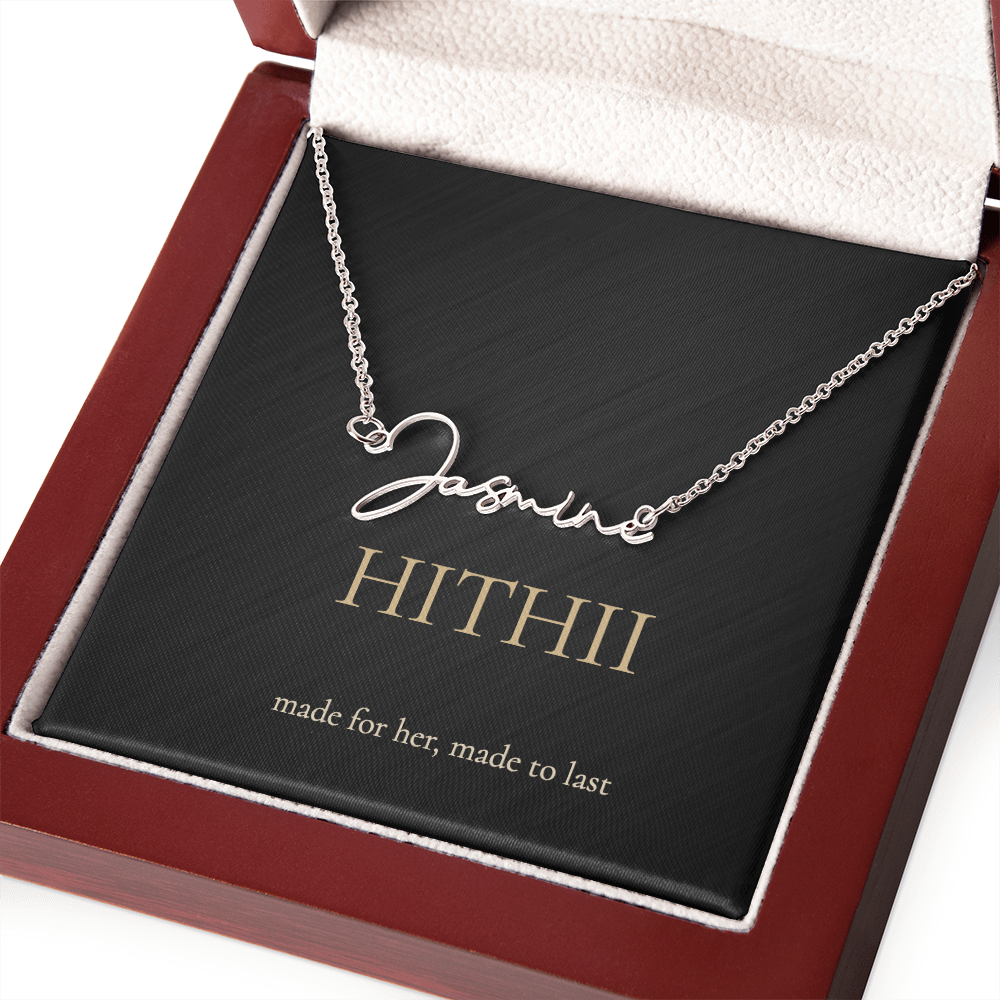 Hithii Signature Name Necklace