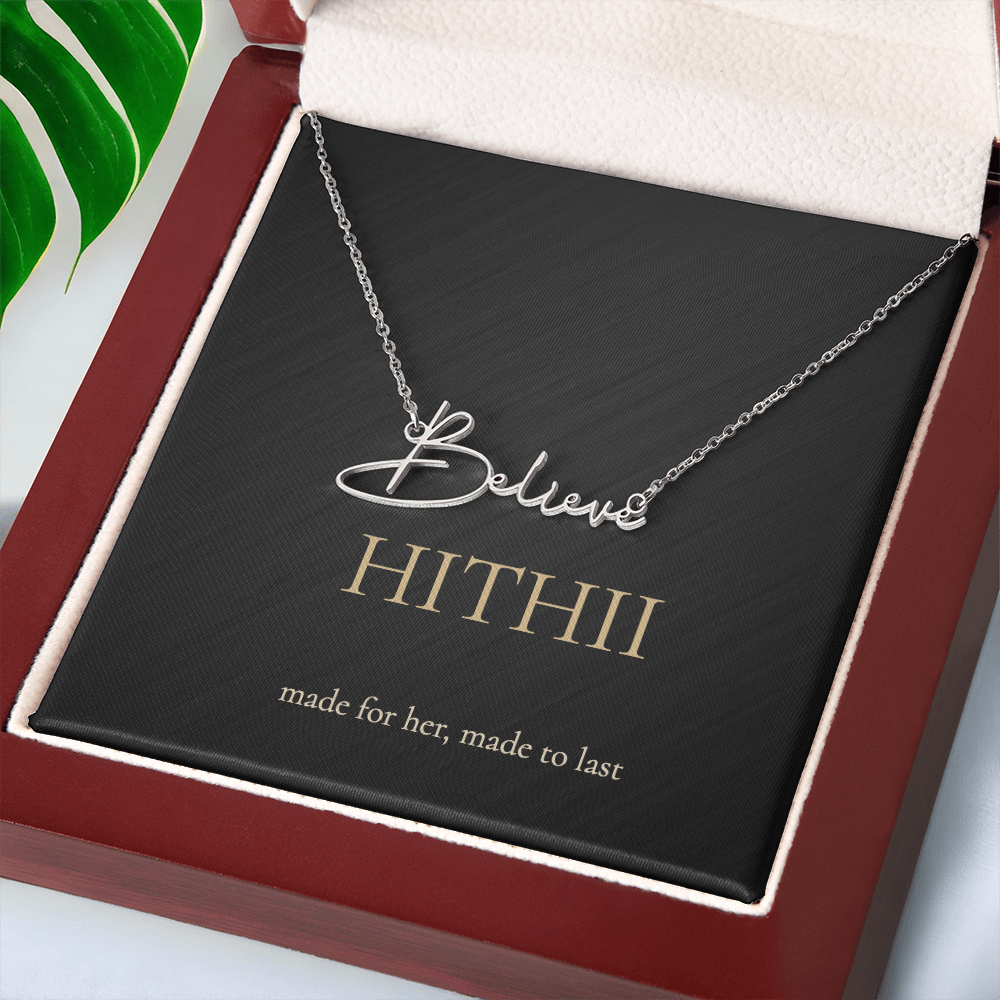Hithii Signature Name Necklace