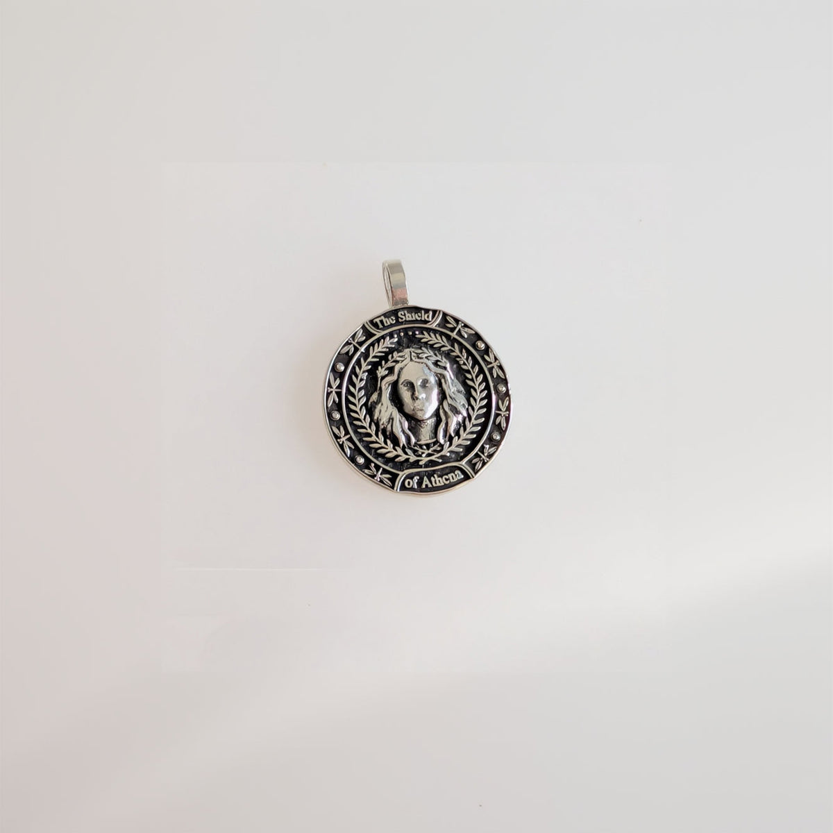 The Shield of Athena | Pendant | Made to Order | Sterling or Gold