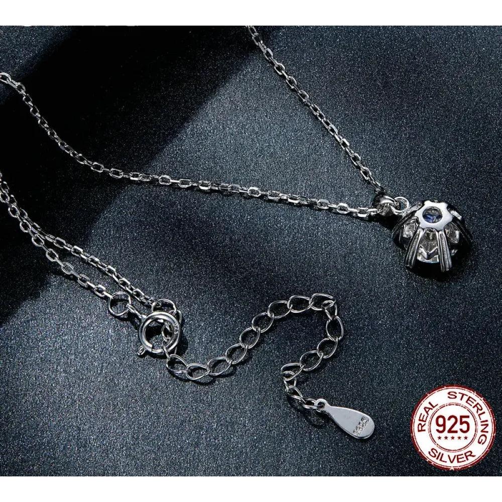 Moissanite Solitaire Pendant Necklace
